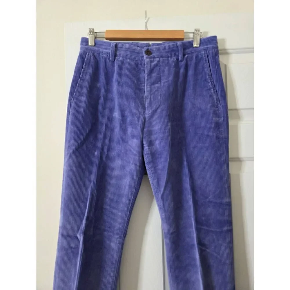 SID MASHBURN Field Pant Lavender Corduroy 31/32 $295
